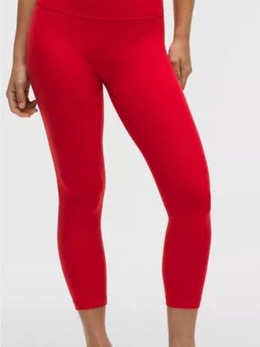 lululemon athletica Red High-Rise Leggings